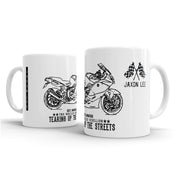 JL Illustration For A BMW K1300S Motorbike Fan – Gift Mug