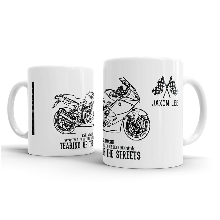 JL Illustration For A BMW K1300S Motorbike Fan – Gift Mug