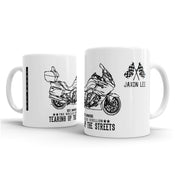 JL Illustration For A BMW K1600GTL Motorbike Fan – Gift Mug