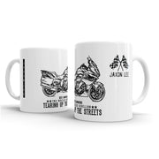 JL Illustration For A BMW K1600GT Motorbike Fan – Gift Mug