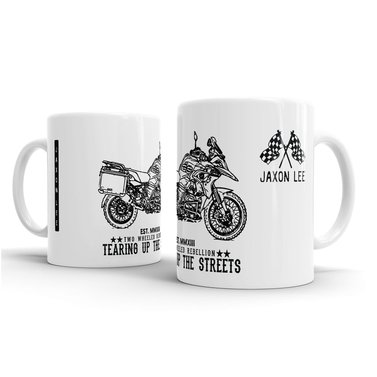 JL Illustration For A BMW R1200GS 2017 Motorbike Fan – Gift Mug