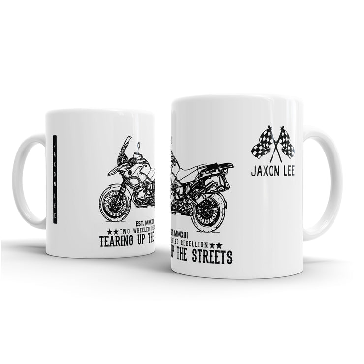 JL Illustration For A BMW R1200GS Adventure 90 Years Special Model Motorbike Fan – Gift Mug