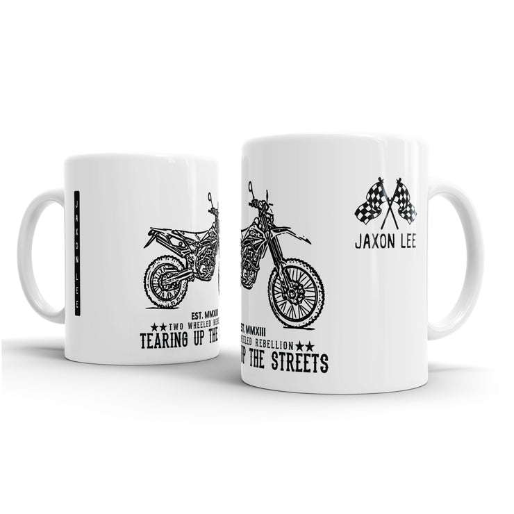 JL Illustration For A Beta 520RS Motorbike Fan – Gift Mug