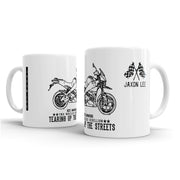 JL Illustration For A Buell Ulysses XB12X 2010 Motorbike Fan – Gift Mug