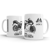 JL Illustration For A Ducati 1098S Motorbike Fan – Gift Mug