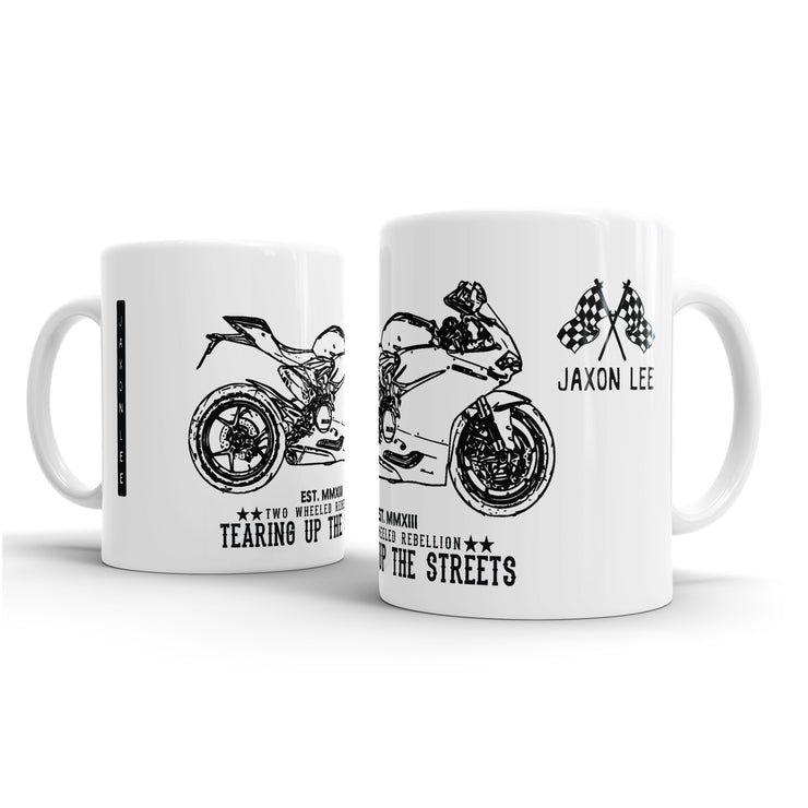 JL Illustration For A Ducati 1299 Panigale Motorbike Fan – Gift Mug