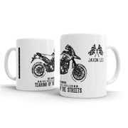 JL Illustration For A Ducati Hypermotard1100 EVO SP Corse Edition Motorbike Fan