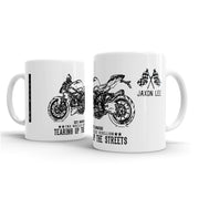 JL Illustration For A Ducati Streetfighter 848 v2 Motorbike Fan – Gift Mug