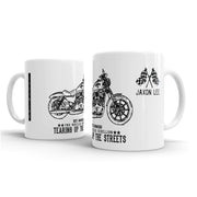 JL Art Mug aimed at fans of Harley Davidson Iron 883 Motorbike