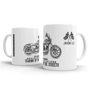 JL Art Mug aimed at fans of Harley Davidson Seventy Two Motorbike