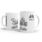 JL Art Mug aimed at fans of Harley Davidson Ultra Motorbike