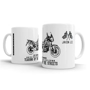 JL Illustration For A Honda Africa Twin 2016 Motorbike Fan – Gift Mug