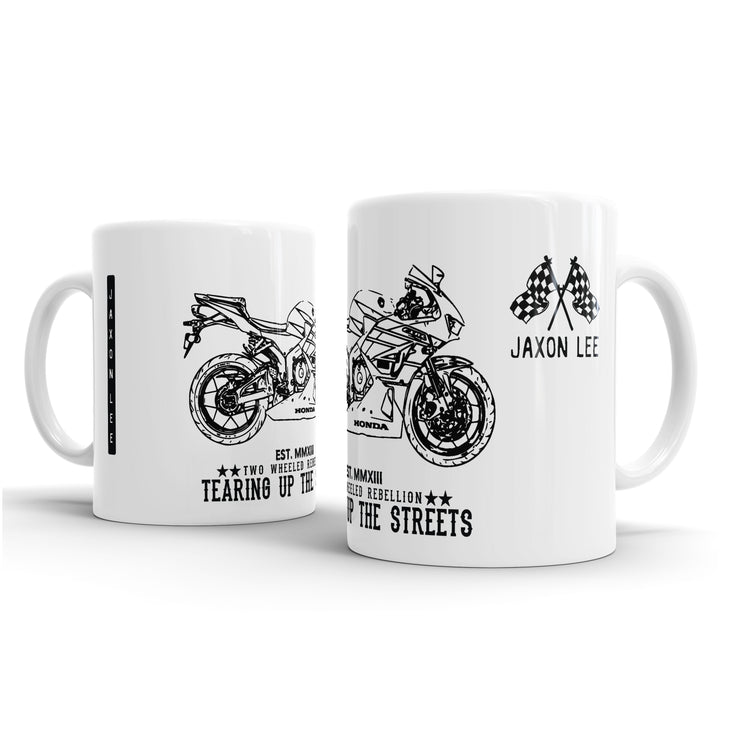 JL Illustration For A Honda CBR600RR 2014 Motorbike Fan – Gift Mug