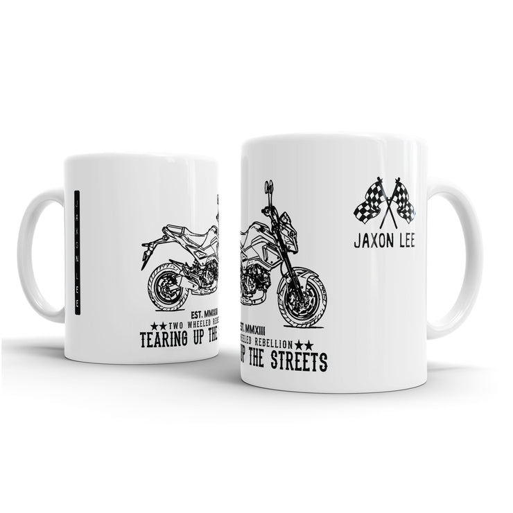 JL Illustration For A Honda Grom Motorbike Fan – Gift Mug