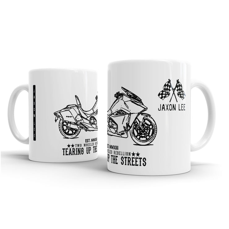 JL Illustration For A Honda NM4 Motorbike Fan – Gift Mug