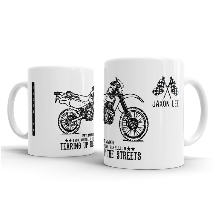 JL Illustration For A Honda XR650L Motorbike Fan – Gift Mug