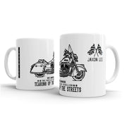 JL Illustration For A Indian Springfield Motorbike Fan – Gift Mug