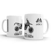 JL illustration for a KTM 690 SMC R Motorbike fan – Gift Mug