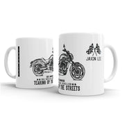 JL Illustration For A Kawasaki Vulcan S Motorbike Fan – Gift Mug