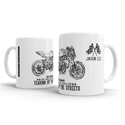 JL Illustration For A MV Agusta Brutale 675 Motorbike Fan – Gift Mug