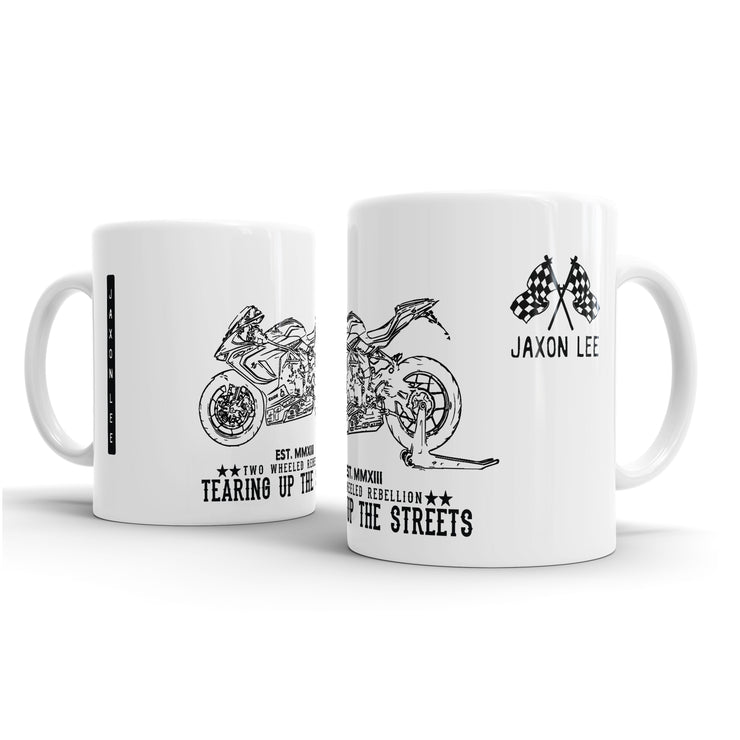 JL Illustration For A MV Agusta F3 675RC 2017 Motorbike Fan – Gift Mug