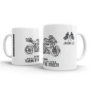 JL Illustration For A MV Agusta F4 RC Motorbike Fan – Gift Mug