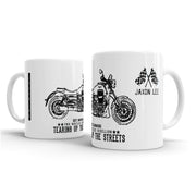 JL Illustration For A Moto Guzzi Audace Motorbike Fan – Gift Mug