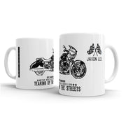 JL Illustration For A Moto Guzzi MGX21 Flying Fortress Motorbike Fan – Gift Mug
