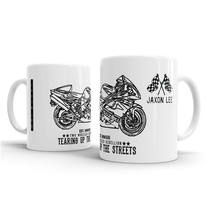 JL Illustration For A Suzuki TL1000R Motorbike Fan – Gift Mug