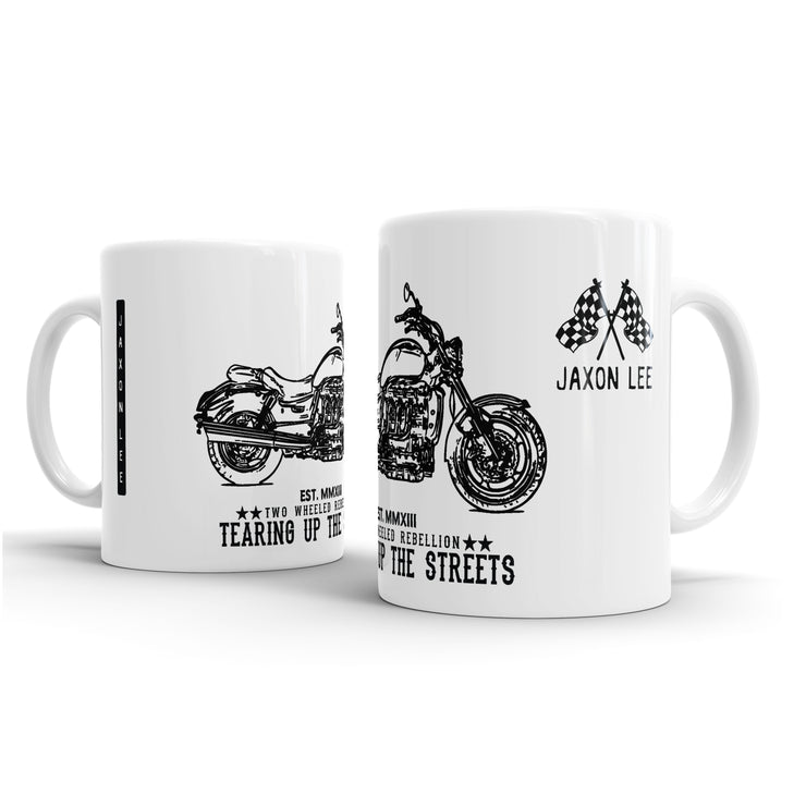 JL Triumph Rocket III Roadster Motorbike Illustration – Gift Mug