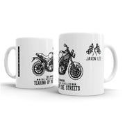 JL Triumph Speed Triple Motorbike Illustration – Gift Mug