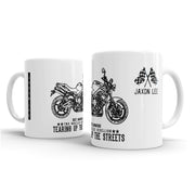 JL Triumph Street Triple 2009 Motorbike Illustration – Gift Mug