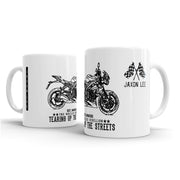 JL Triumph Street Triple Rx SE Motorbike Illustration – Gift Mug
