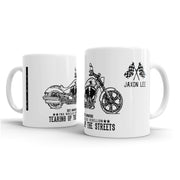 JL Illustration For A Victory Vegas Motorbike Fan – Gift Mug