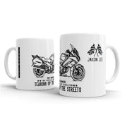 JL Illustration Yamaha FJR1300 v2 Motorbike Fan – Gift Mug