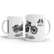 JL Illustration For A Yamaha Midnight Star Motorbike Fan – Gift Mug