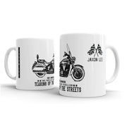 JL Illustration For A Yamaha V-Star 1300 Tourer 2017 Motorbike Fan – Gift Mug