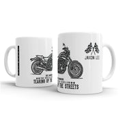 JL Illustration For A Yamaha VMAX 1200 Original Motorbike Fan – Gift Mug