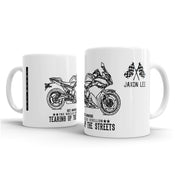 JL Illustration For A Yamaha XJ6 Diversion 2016 Motorbike Fan – Gift Mug