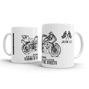 JL Illustration For A Yamaha YZF-R1 1999 Motorbike Fan – Gift Mug