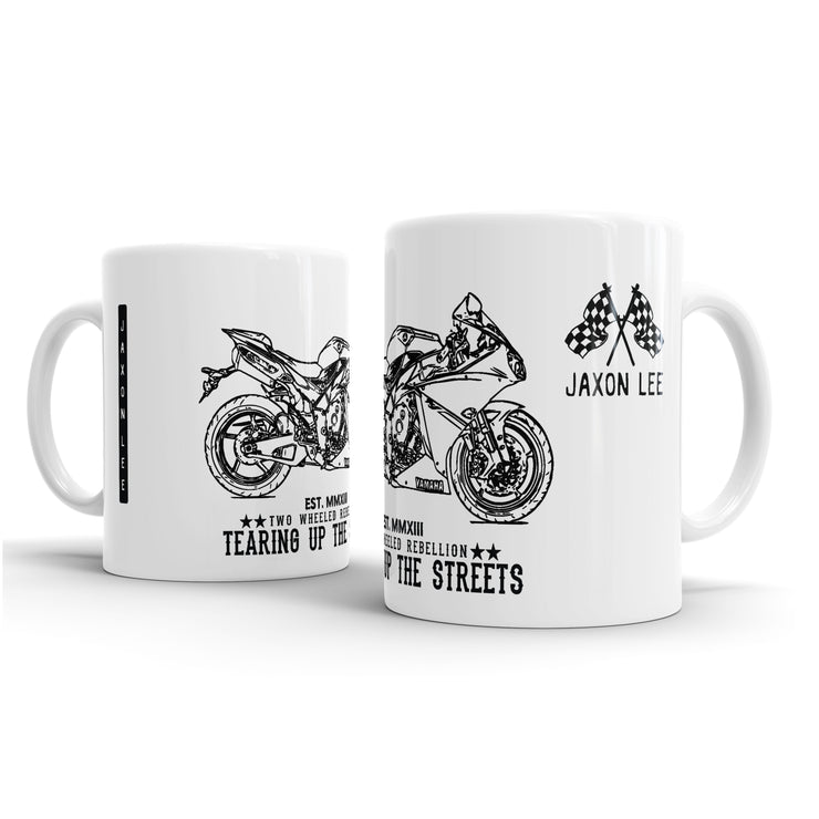 JL Illustration For A Yamaha YZF-R1 2014 Motorbike Fan – Gift Mug