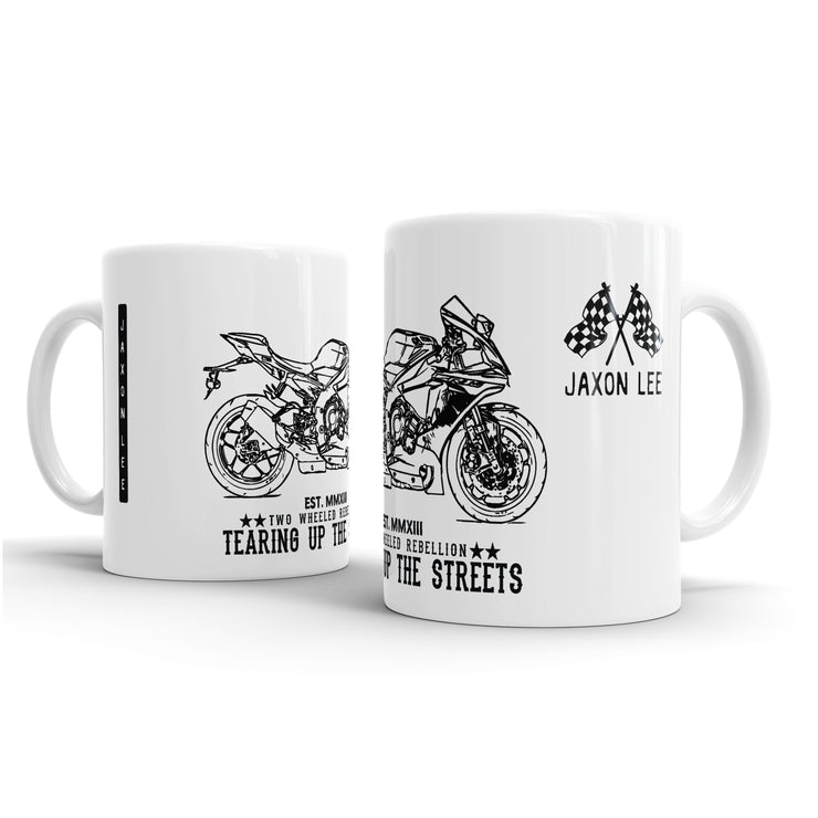 JL Illustration For A Yamaha YZF-R1M 2017 Motorbike Fan – Gift Mug