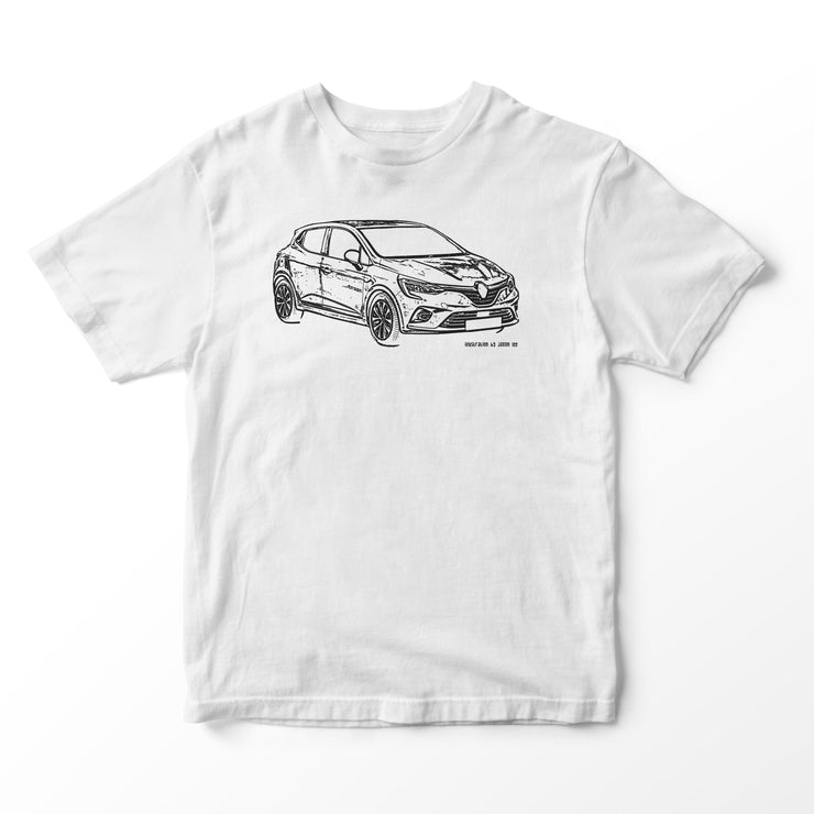 JL Illustration For A Renault Clio 2019 Motorbike Fan T-shirt