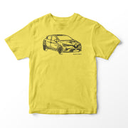 JL Illustration For A Renault Clio 2019 Motorbike Fan T-shirt