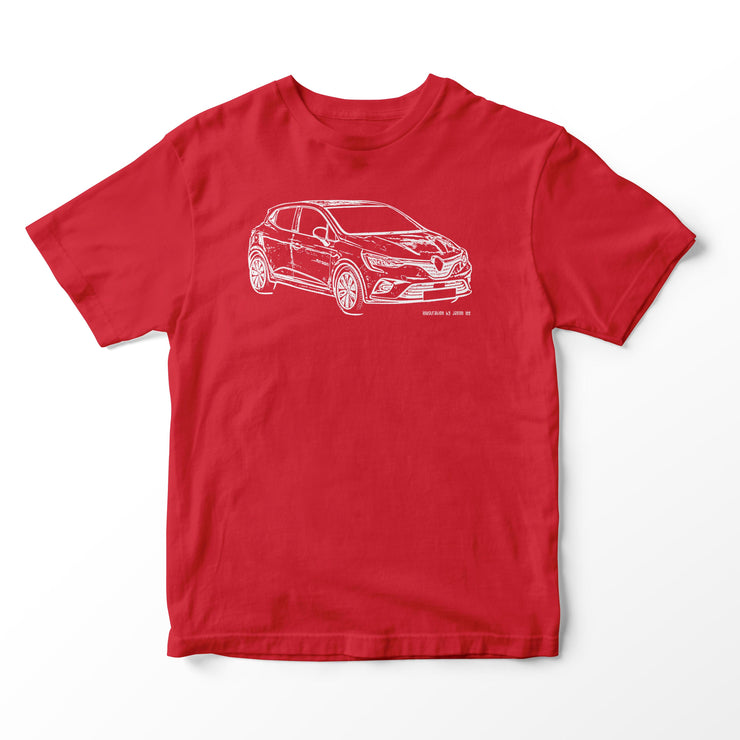 JL Illustration For A Renault Clio 2019 Motorbike Fan T-shirt