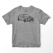 JL Illustration For A Renault Clio 2019 Motorbike Fan T-shirt