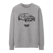 JL Basic Illustration for a Renault Clio 2019 Motorcar fan Jumper