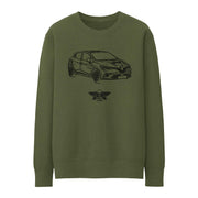 JL Basic Illustration for a Renault Clio 2019 Motorcar fan Jumper