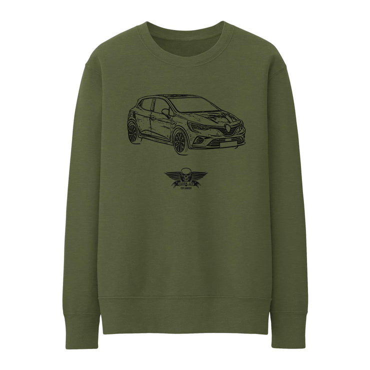 JL Basic Illustration for a Renault Clio 2019 Motorcar fan Jumper