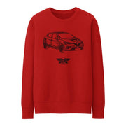 JL Basic Illustration for a Renault Clio 2019 Motorcar fan Jumper